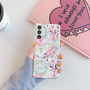"Blumen Laser Handyhülle - Schützende TPU Rückseite für Apple & Samsung Modelle"