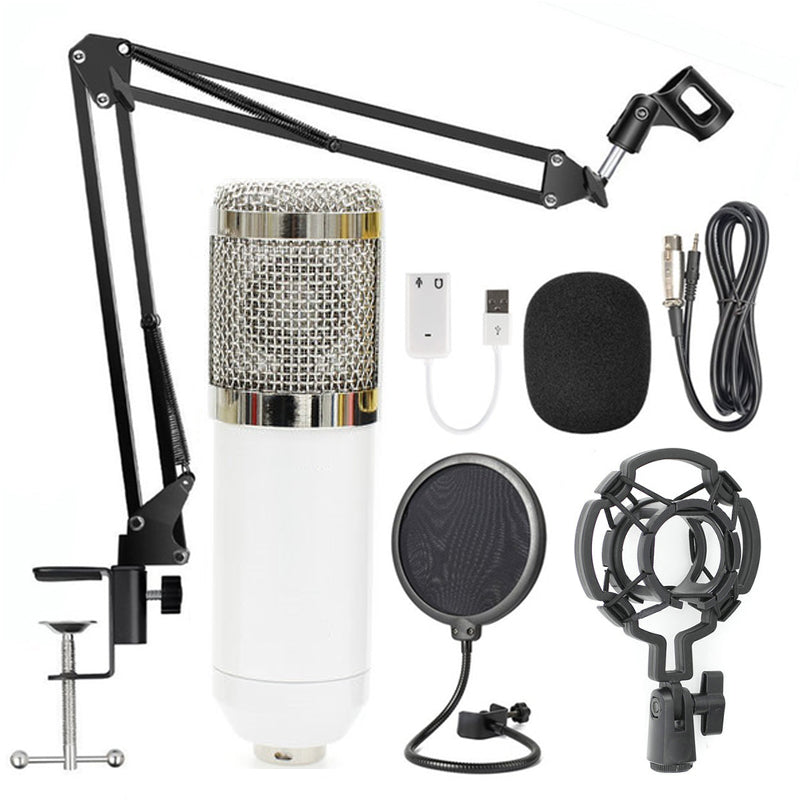 "BM-800 Profi Mikrofonständer Set mit Super Shock Membran & Hochtemperatur-Sprüh-Technologie"