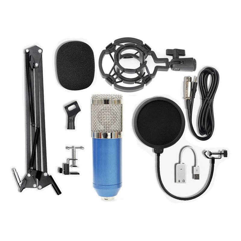 "BM-800 Profi Mikrofonständer Set mit Super Shock Membran & Hochtemperatur-Sprüh-Technologie"