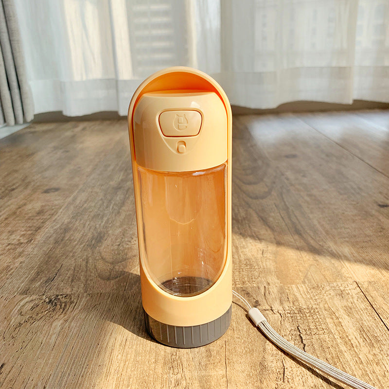 "Tragbarer Haustier-Reisebecher Kleine One in Rosa/Blau/Grün/Apricot, 300ml Fassungsvermögen, ABS Kunststoff"