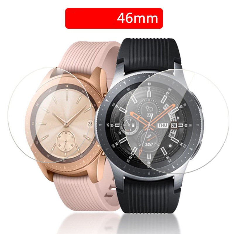 "Explosionssicherer und Fingerabdruckfester Displayschutz aus gehärtetem Glas für Samsung Galaxy Watch 42mm & 46mm"
