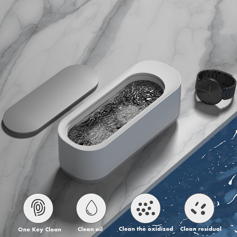 "Professionelle Ultraschall-Reinigungsmaschine - Hochfrequenz-Vibrationswäsche für Schmuck, Brillen und Uhren, Benutzerfreundlich mit Überhitzungsschutz, Wasserdicht und Langlebig"