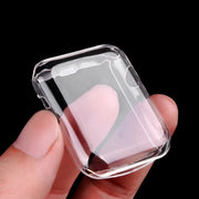 "Apple Watch Schutzgehäuse, Vollständig Transparent TPU, Kratzfest, Stoßfest - Kompatibel mit 2. und 3. Generation"