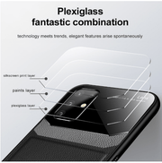 "Premium Leder Stoßfeste Hülle für Samsung S20 - Minimalistisches Design und Hochwertige Verarbeitung"