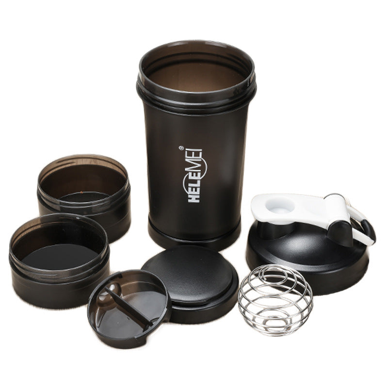 "Umweltfreundlicher Protein Shaker Becher 600ML - Doppelwandig, Hochtemperaturbeständig, Auslaufsicher"