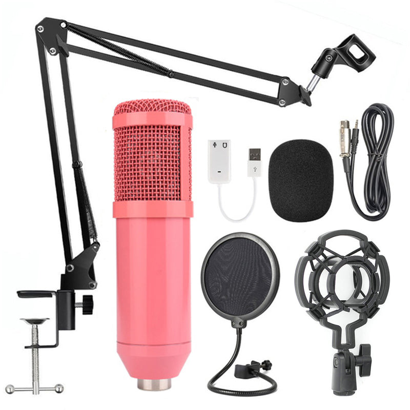 "BM-800 Profi Mikrofonständer Set mit Super Shock Membran & Hochtemperatur-Sprüh-Technologie"