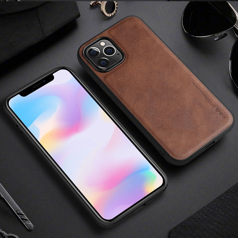 "Eleganter Luxus Leder Handyhülle, Stoßfest und Schmutzabweisend, Kompatibel mit iPhone Modellen - Ultra-Leicht, 360-Grad Schutz"