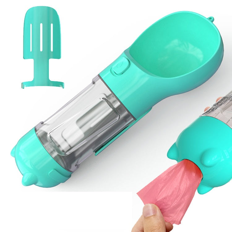 "Tragbarer Haustier-Reisebecher Kleine One in Rosa/Blau/Grün/Apricot, 300ml Fassungsvermögen, ABS Kunststoff"