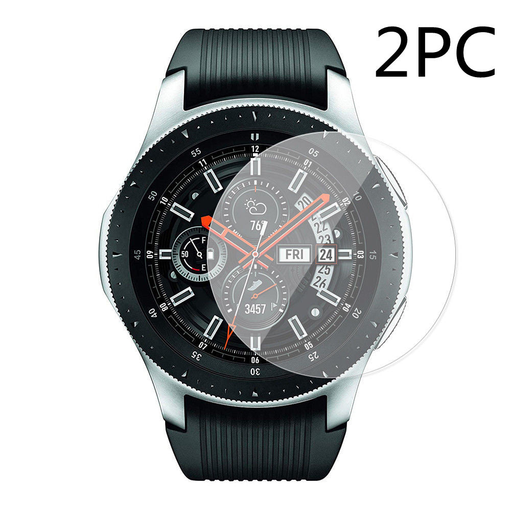 "Explosionssicherer und Fingerabdruckfester Displayschutz aus gehärtetem Glas für Samsung Galaxy Watch 42mm & 46mm"