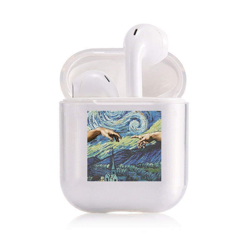 "Transparente Schutzhülle für AirPods, Kompatibel mit Apple, aus Kunststoff"