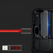 Ladekabel mit Anzeige für Iphone oder USB-C