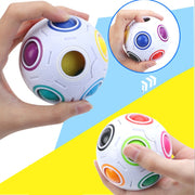 "Robustes, Hochelastisches Regenbogen-Ball-Puzzle - Perfektes Lernspielzeug zur Verbesserung von Gedächtnis & Fähigkeiten"