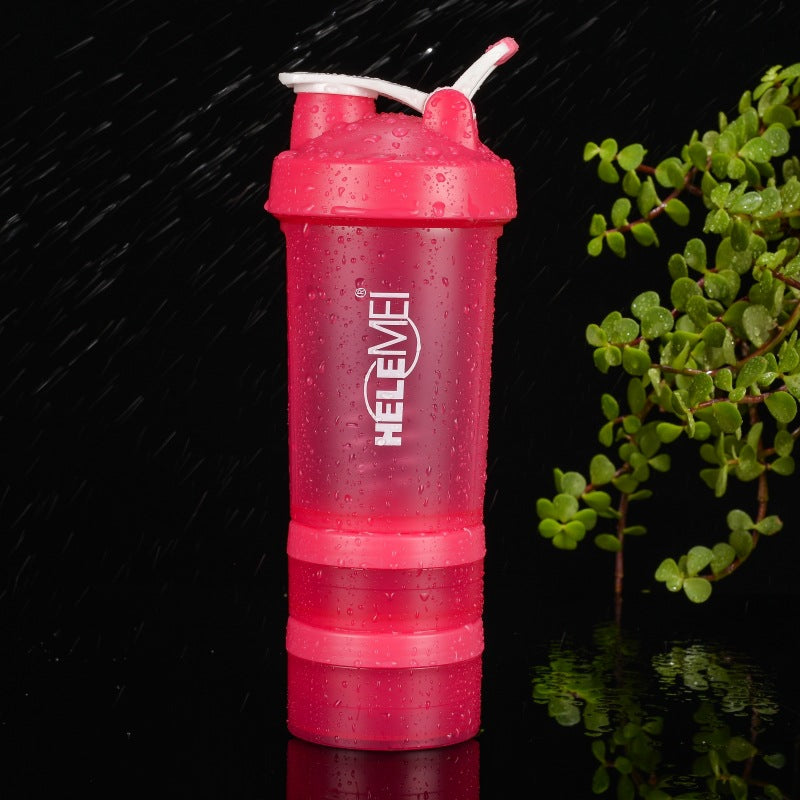 "Umweltfreundlicher Protein Shaker Becher 600ML - Doppelwandig, Hochtemperaturbeständig, Auslaufsicher"