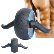 "Robuste Bauchmuskel-Rad mit automatischer Rückkehr - Fitnessgerät für Zuhause und Studio, rutschfeste Griffe, Multi-Winkel-Training"
