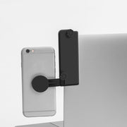 "Hochwertiger Silikon Handyhalter für Laptop: Kratzfest, Einstellbar und Leicht Tragbar - Idealer Multi-Bildschirm-Clip für Arbeit, Studium und Spiel"