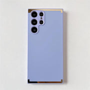 "Premium Geschäftiges Handyhülle für Samsung - Frosted & Electroplated TPU+PC Hülle - Vielfältige Farbauswahl"