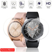 "Explosionssicherer und Fingerabdruckfester Displayschutz aus gehärtetem Glas für Samsung Galaxy Watch 42mm & 46mm"