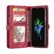 "Multifunktions-Handgemachte Leder Handyhülle Flip Wallet für Samsung S20 / S21+ und andere Modelle - Business Stil, Mehrere Farben"
