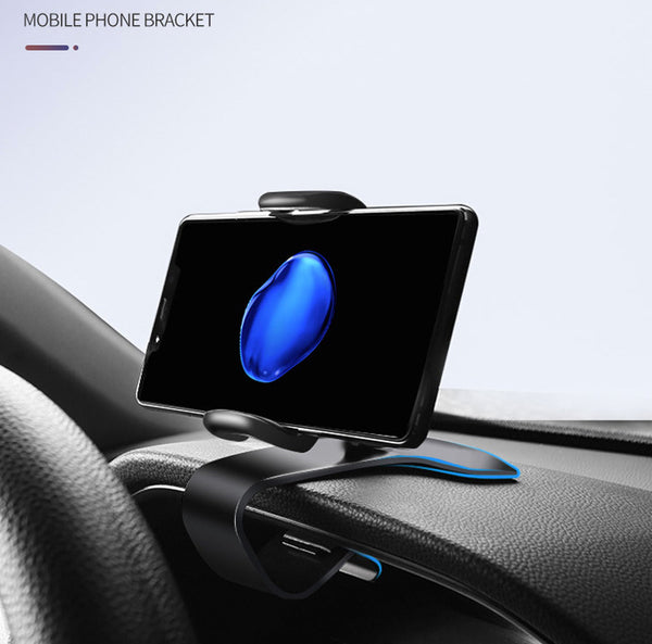 "Universal Auto Handyhalter 360 Grad Rotation - Schnellladung, Sicher und Bequem, Für Dashboard und Lüftungsgitter geeignet"