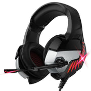 "Premium Gaming Headset mit Subwoofer-Stereo, Mikrofon und Fernbedienung - USB+3.5MM Anschluss, 16 Ω Impedanz - Für alle Musikarten und E-Sports Spiele"