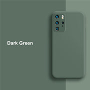 "Flüssig-Silikon Handyhülle, Schutzhülle für Samsung, Einfacher Stil, Solide Farbe, Injektionsverfahren"