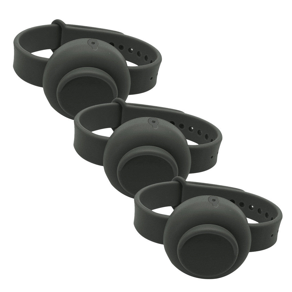 "Unisex Silikon Desinfektionsmittel Armband in Verschiedenen Farben - Einfach & Rund"
