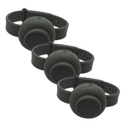 "Unisex Silikon Desinfektionsmittel Armband in Verschiedenen Farben - Einfach & Rund"