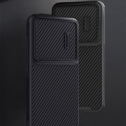 "Premium TPU+PC+Kohlefaser Hülle für Samsung S23 Ultra - Rutschfest, Stoßfest, All-Inclusive Handy Schutzhülle"