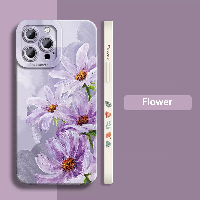 "Schutzvolle Acryl Handyhülle mit Pfingstrose Ölgemälde Design für Samsung"