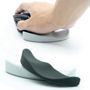 "Ergonomische Mauspad mit Handgelenkauflage aus Silikon, Rutschfest & Bionisches Design für Büro und Gaming - Unterstützt Handgelenkgesundheit"