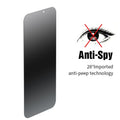 "Premium Anti-Blick Gehärtetem Glas Vollbildschutz für iPhone Modelle - Kratzfest, High-Definition, Augenschutz"