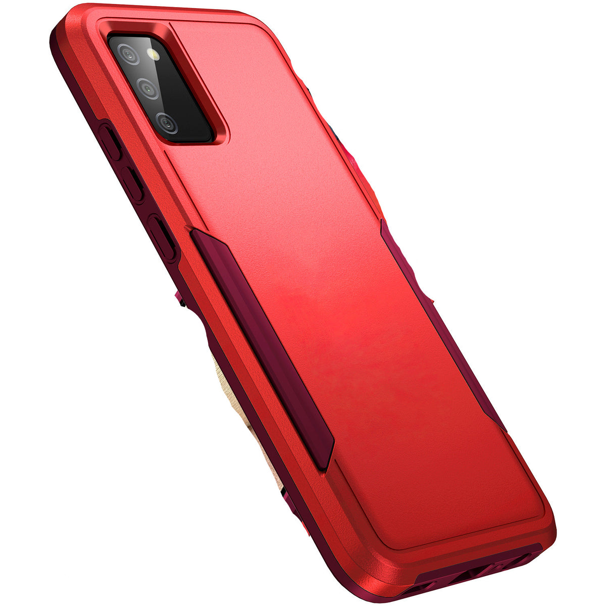"Trailblazer 2-in-1 Unifarbene Handyhülle mit Kabelloser Ladefunktion für iPhone - All-Inklusive Glasdesign, TPU+PC"