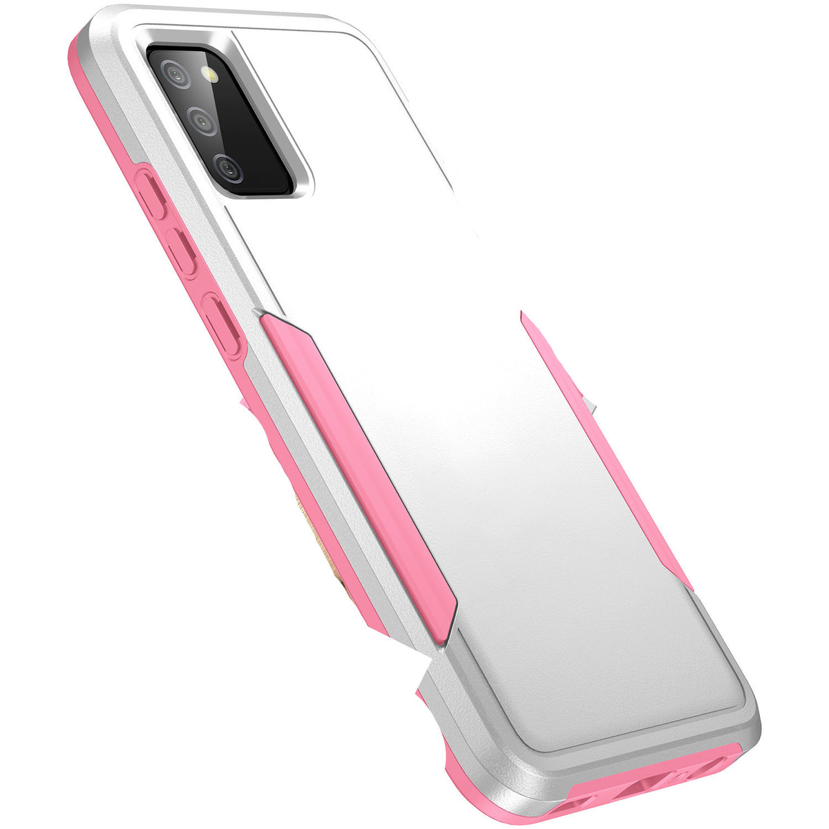 "Trailblazer 2-in-1 Unifarbene Handyhülle mit Kabelloser Ladefunktion für iPhone - All-Inklusive Glasdesign, TPU+PC"