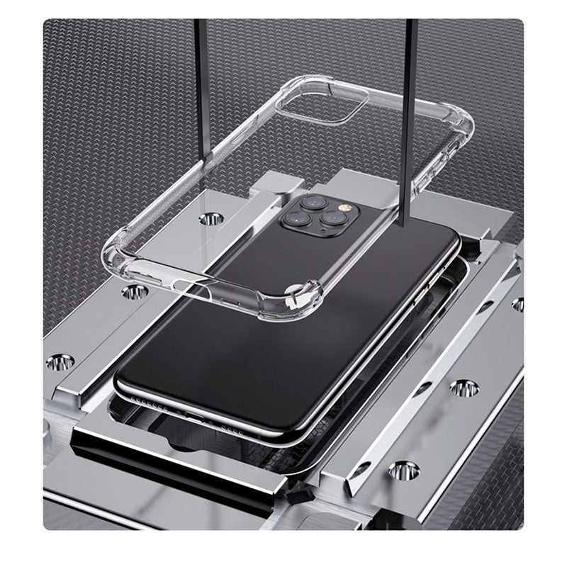 Transparente weiche Silikonhülle für optimalen iPhone-Schutz 📱✨