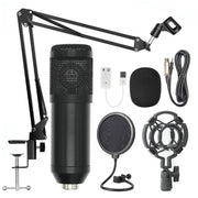"BM-800 Profi Mikrofonständer Set mit Super Shock Membran & Hochtemperatur-Sprüh-Technologie"