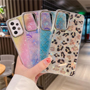 "Kauri Wasserfarben-Marmor Regenbogen-Fischschuppen S22 Handyhülle - Stoßfester Schutz & Stilvolles Design für Samsung S22, S21FE und mehr"