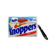 "Kreativer Keks AirPods Pro Hülle Silikonhülle - Kompatibel mit Apple, Für AirPods 1/2 und Pro/3 Generation, Oreo-Farbe mit Haken"