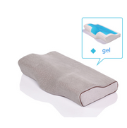 "Komfortables Gel-Kissen aus Silikon Memory-Schaum - Verschiedene Farben & Modelle, 50x30x10cm"