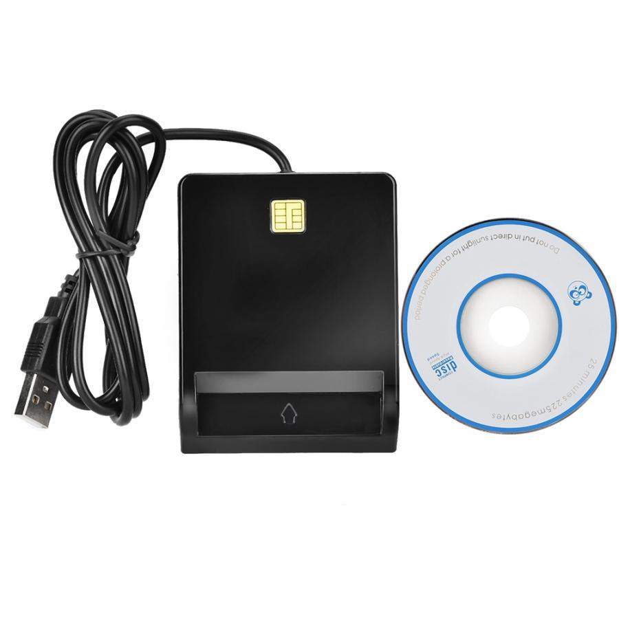 "DM-HC65 USB Smart Card Reader - Universalles Lesegerät für Bank-, SIM- und ID-Karten, Unterstützt Windows & Mac"