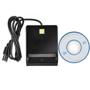 "DM-HC65 USB Smart Card Reader - Universalles Lesegerät für Bank-, SIM- und ID-Karten, Unterstützt Windows & Mac"