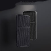 "Premium TPU+PC+Kohlefaser Hülle für Samsung S23 Ultra - Rutschfest, Stoßfest, All-Inclusive Handy Schutzhülle"