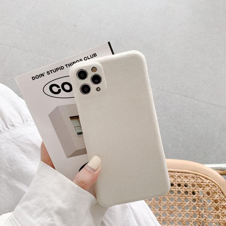 "Kompatibel, Flauschige Welle Punkt Handyhülle für iPhone - Einfacher Stil, Solide Farben, TPU Material"