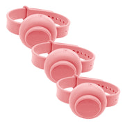 "Unisex Silikon Desinfektionsmittel Armband in Verschiedenen Farben - Einfach & Rund"