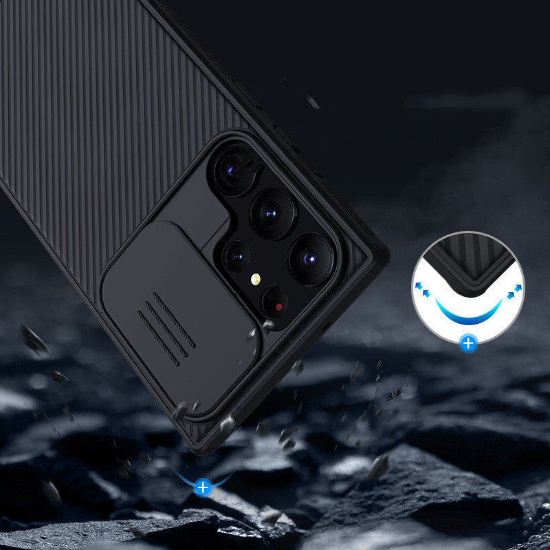 "Robuste Handyhülle Rutschfeste Abdeckung für Samsung S23 Modelle, Stoßfest und Sturzsicher - Schwarz, Blau, Grün"