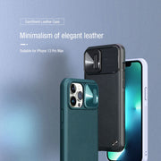 "Stylische Handyhülle mit Objektiv-Schutzabdeckung, Stoßfest, Kompatibel mit iPhone Modellen, Farben: Schwarz, Cyan, Lila"