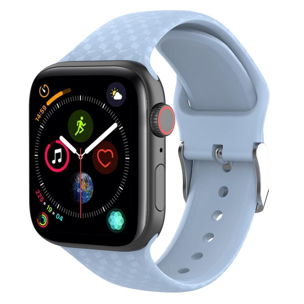 "Premium Silikonarmband mit 3D-Muster für Apple Smartwatch