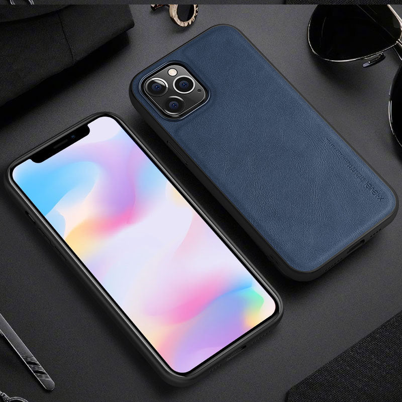 "Eleganter Luxus Leder Handyhülle, Stoßfest und Schmutzabweisend, Kompatibel mit iPhone Modellen - Ultra-Leicht, 360-Grad Schutz"