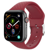 "Premium Silikonarmband mit 3D-Muster für Apple Smartwatch