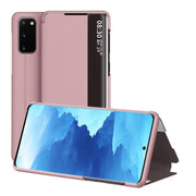 "Schlankes Klappetui für Samsung Modelle - PC+Leder, Smart Schlaf-Fenster, Vielfältige Farben & Modelle Kompatibilität"