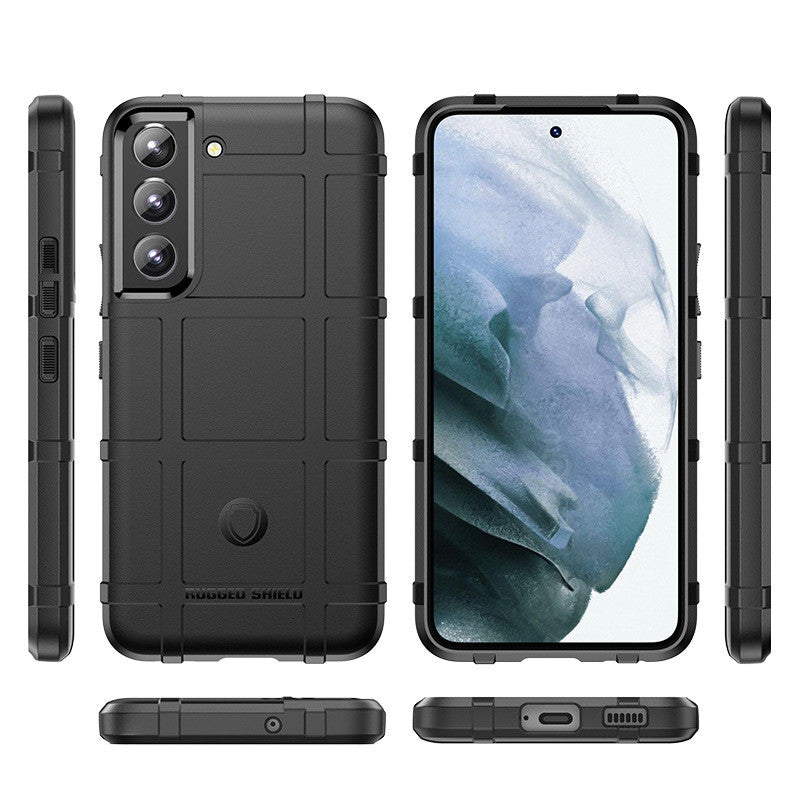 "Ultra-robuste Schutzhülle für Samsung Galaxy S22, S21, S20 Modelle - Stoßfest und All-Inklusive Weichschale in Europäischem Stil"